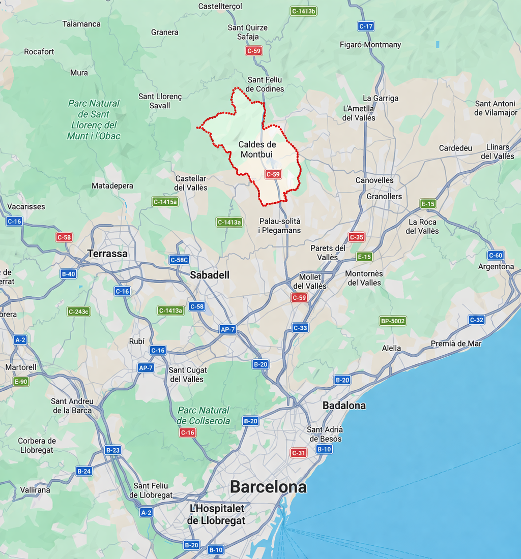 Personal training location in Caldes de Montbui