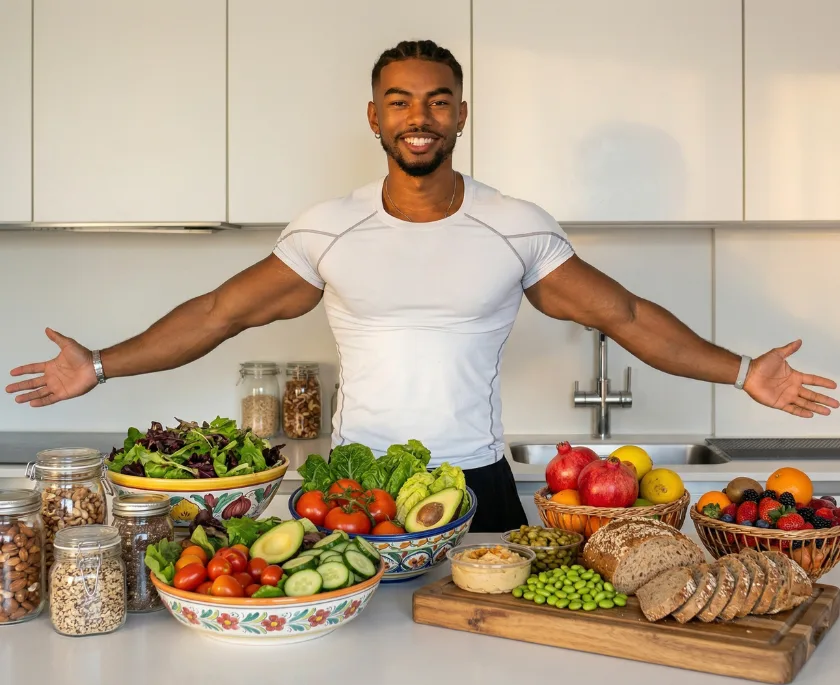 Balanced healthy meal plan used in nutrition coaching in Barcelona